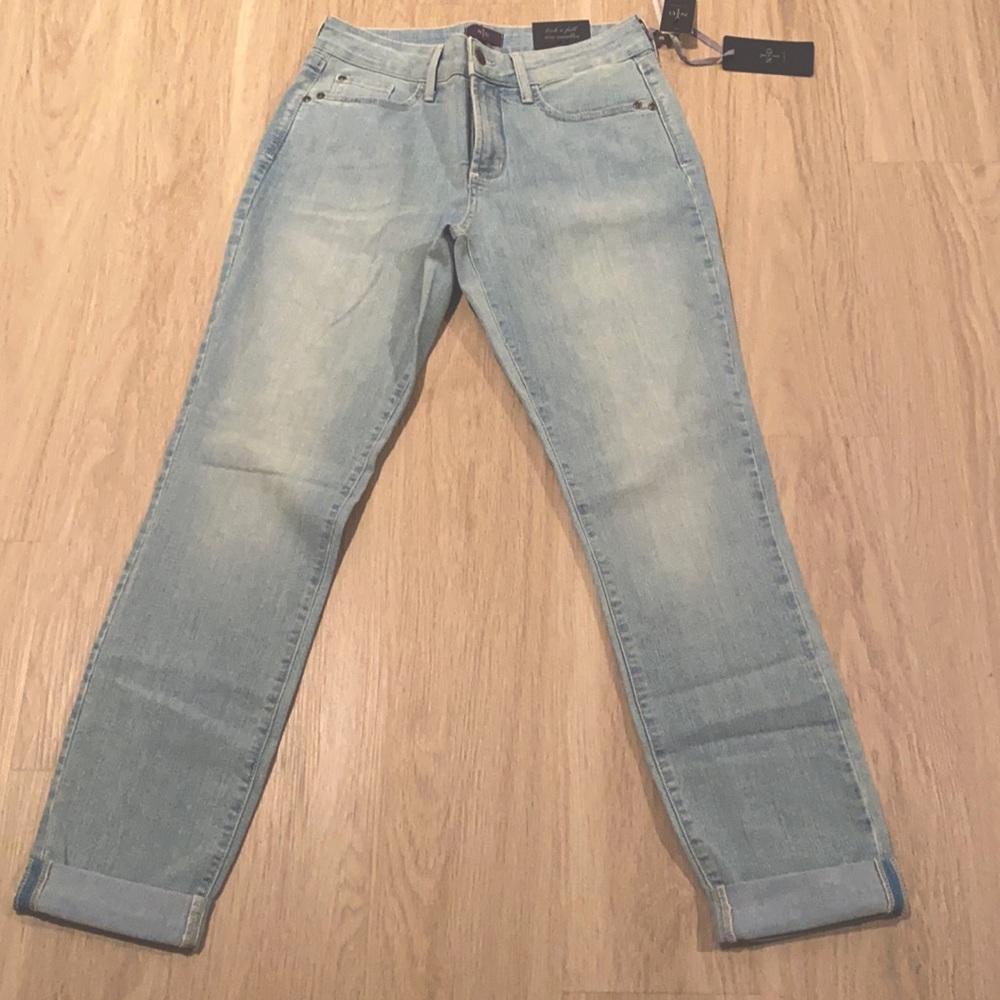 Brand new skinny boyfriend NYDJ jeans.